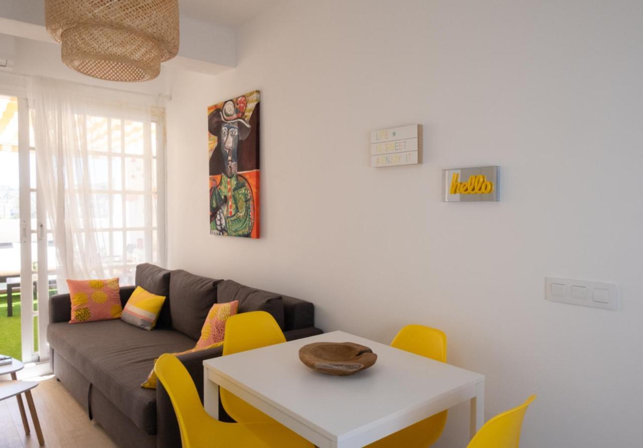 Penthouse City Center Private Terrace Wifi Малага Екстер'єр фото