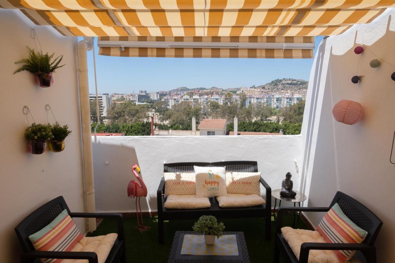Penthouse City Center Private Terrace Wifi Малага Екстер'єр фото