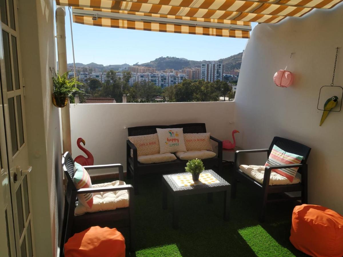 Penthouse City Center Private Terrace Wifi Малага Екстер'єр фото