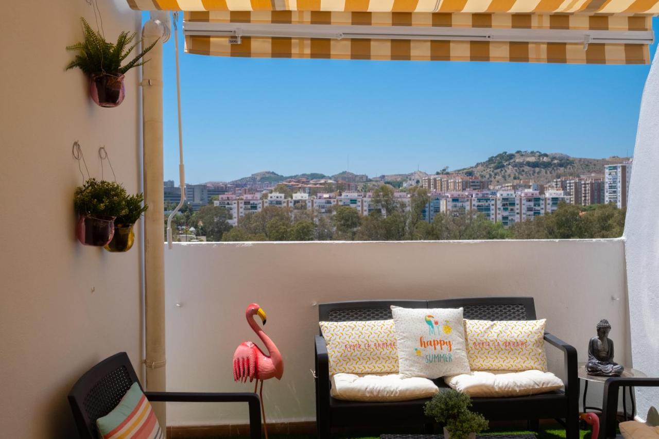 Penthouse City Center Private Terrace Wifi Малага Екстер'єр фото